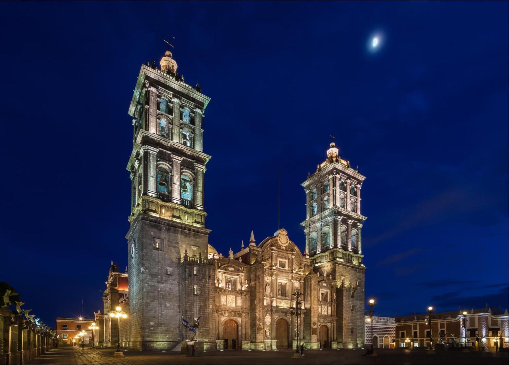 Marriott Puebla Hotel Meson Del Angel Exterior foto